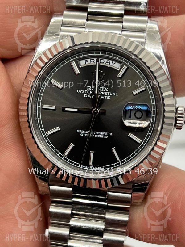 Фото 2 - Rolex Day-Date 40mm 228239-0060 Grey Steel