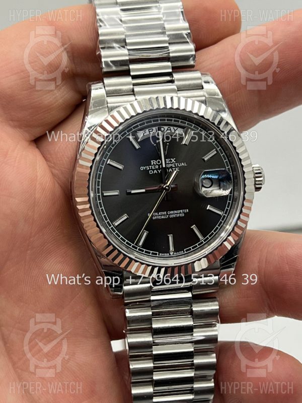 Фото 6 - Rolex Day-Date 40mm 228239-0060 Grey Steel
