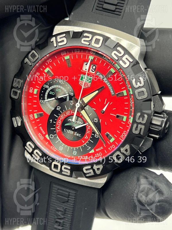 Фото 3 - Tag Heuer Formula 1 43mm Kimi Raikkonen Art 9401