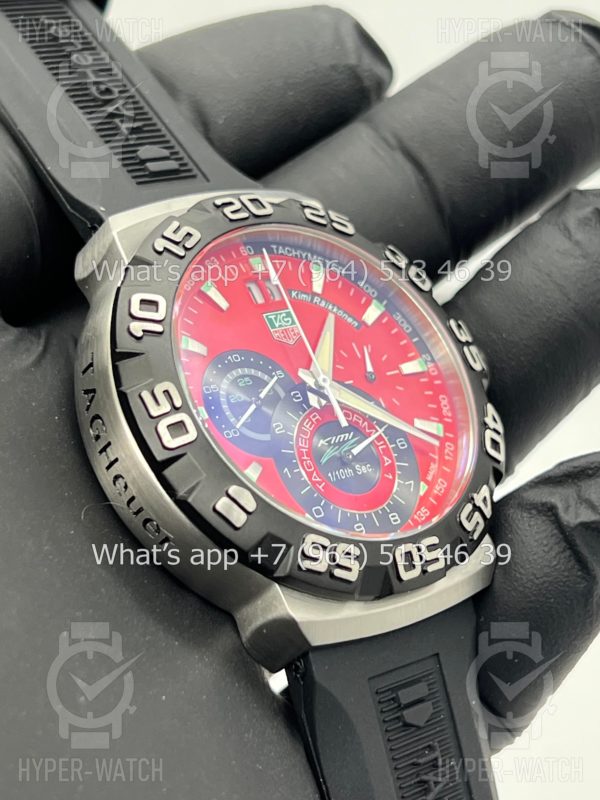 Фото 5 - Tag Heuer Formula 1 43mm Kimi Raikkonen Art 9401