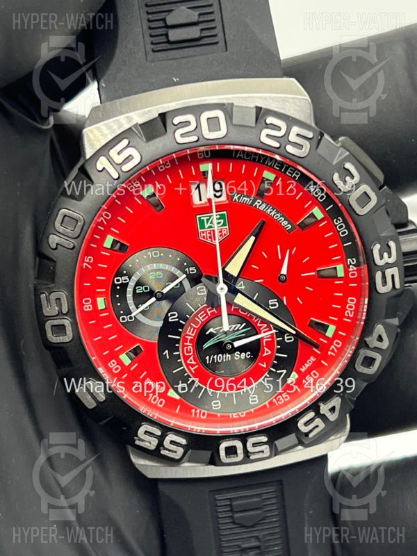Фото 6 - Tag Heuer Formula 1 43mm Kimi Raikkonen Art 9401