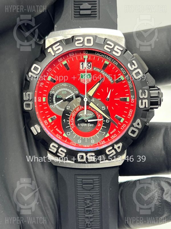 Фото 7 - Tag Heuer Formula 1 43mm Kimi Raikkonen Art 9401