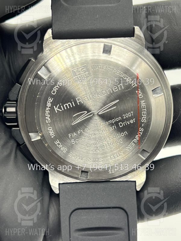 Фото 12 - Tag Heuer Formula 1 43mm Kimi Raikkonen Art 9401