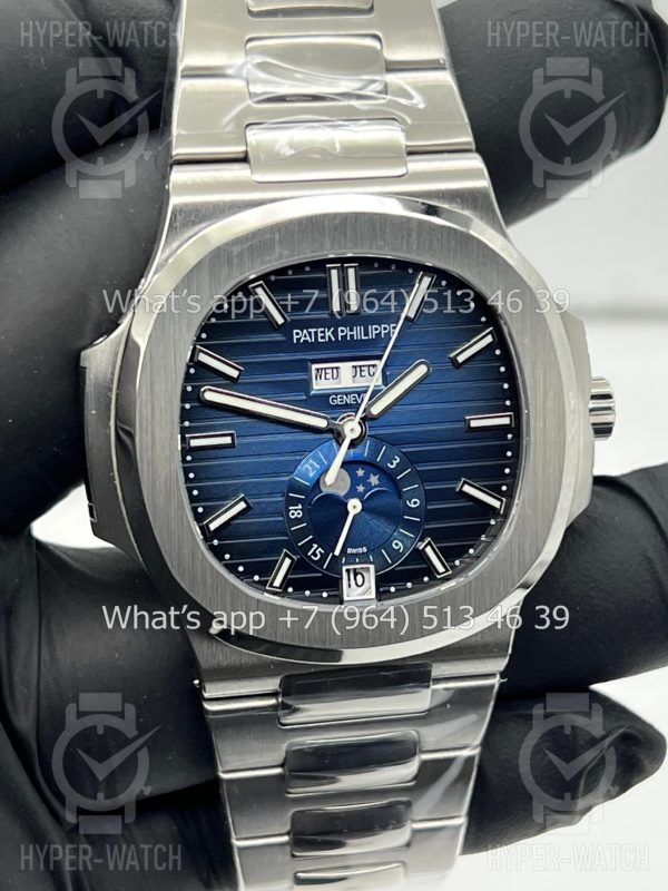Товар Patek Philippe Nautilus 40mm 5726/1A-014 Steel Blue Фото 2 - Patek Philippe Nautilus 40mm 5726/1A-014 Steel Blue