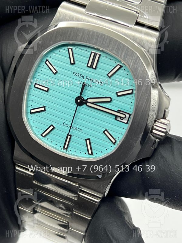 Товар Patek Philippe Nautilus 40mm 5711/1A-018 Tiffany&Co Steel Blue Фото 3 - Patek Philippe Nautilus 40mm 5711/1A-018 Tiffany&Co Steel Blue