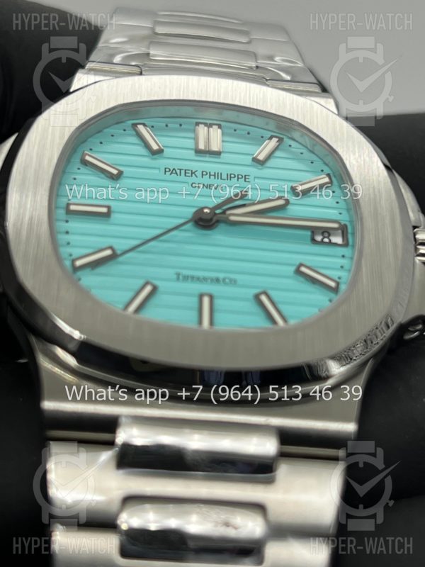 Товар Patek Philippe Nautilus 40mm 5711/1A-018 Tiffany&Co Steel Blue Фото 10 - Patek Philippe Nautilus 40mm 5711/1A-018 Tiffany&Co Steel Blue
