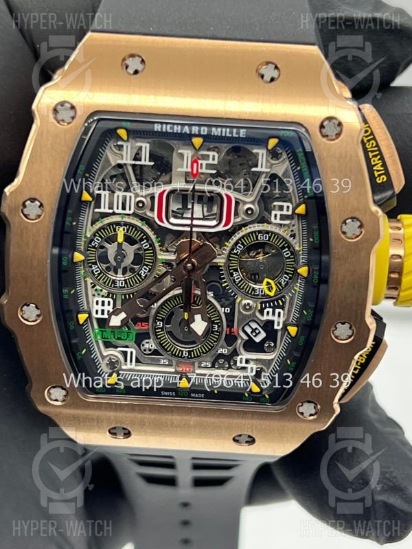 Товар Richard Mille RM 011-03 Steel Black Art 9358 Фото 5 - Richard Mille RM 011-03 Steel Black Art 9358