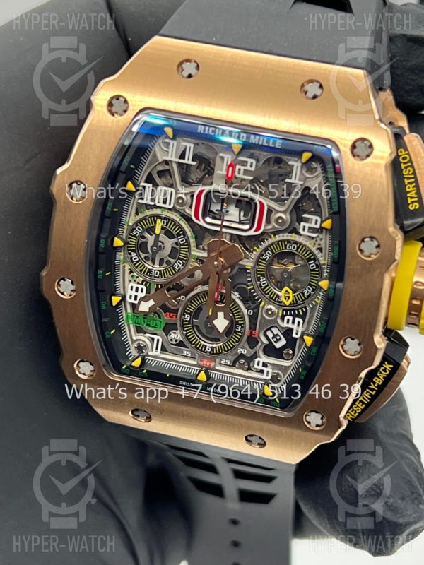 Товар Richard Mille RM 011-03 Steel Black Art 9358 Фото 7 - Richard Mille RM 011-03 Steel Black Art 9358