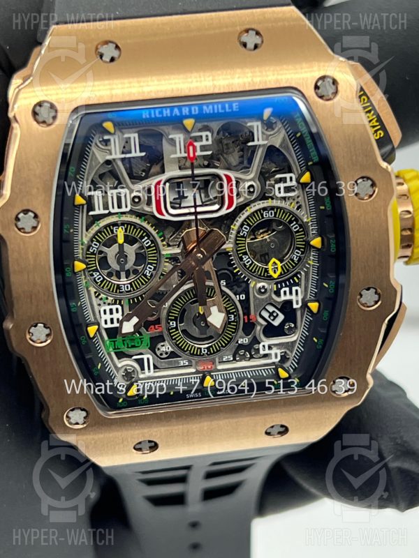 Товар Richard Mille RM 011-03 Steel Black Art 9358 Фото 8 - Richard Mille RM 011-03 Steel Black Art 9358