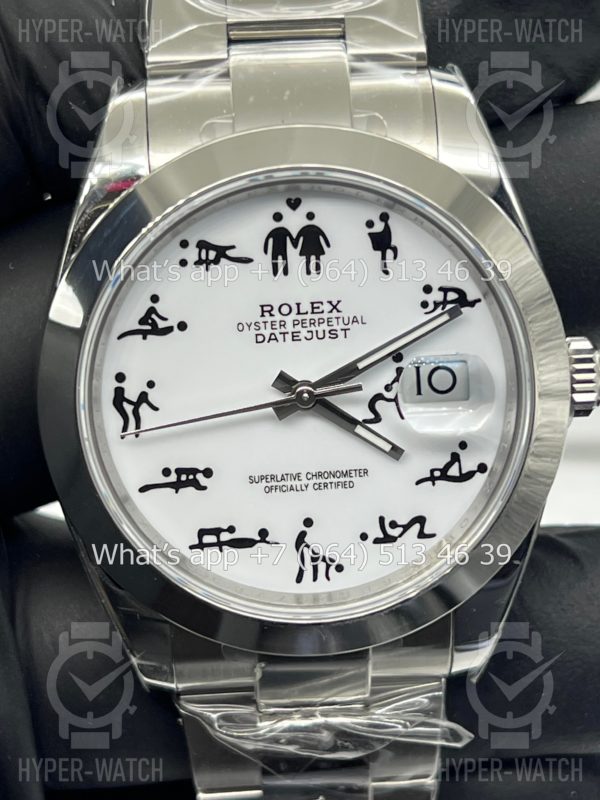 Фото 5 - Rolex Datejust 41mm 126300 Erotic Picture Art 9326