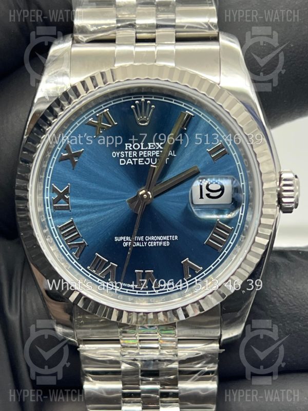 Товар Rolex DateJust 36mm 126234 Blue AR Фото 2 - Rolex DateJust 36mm 126234 Blue AR