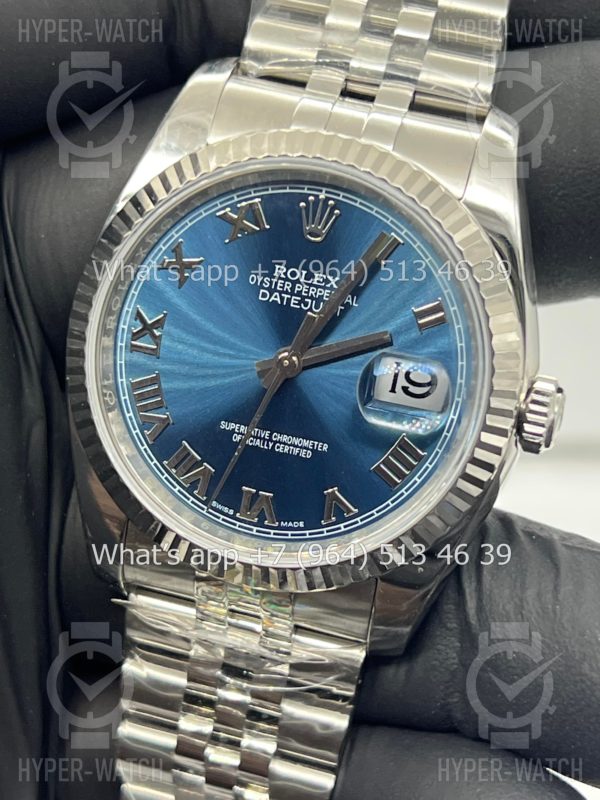 Товар Rolex DateJust 36mm 126234 Blue AR Фото 3 - Rolex DateJust 36mm 126234 Blue AR