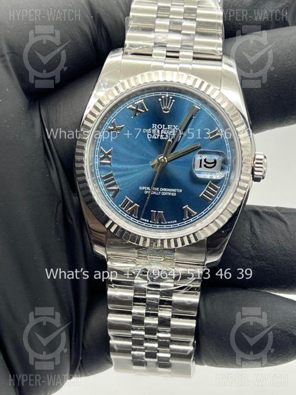 Товар Rolex DateJust 36mm 126234 Blue AR Фото 6 - Rolex DateJust 36mm 126234 Blue AR