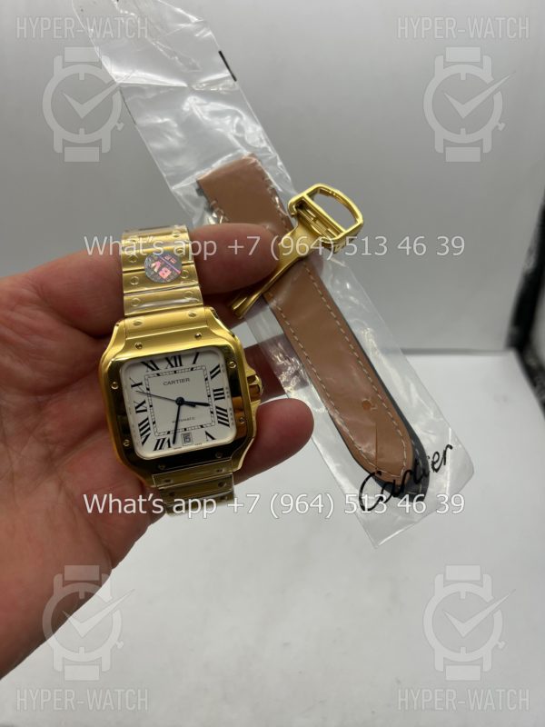 Фото 2 - Cartier Santos de Cartier 40mm WGSA0029 Steel