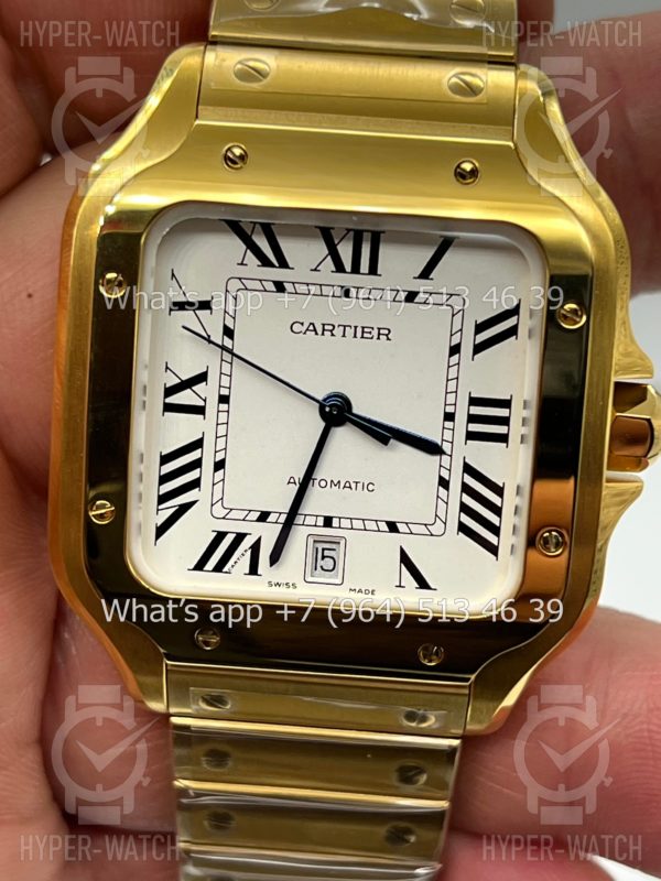 Фото 3 - Cartier Santos de Cartier 40mm WGSA0029 Steel