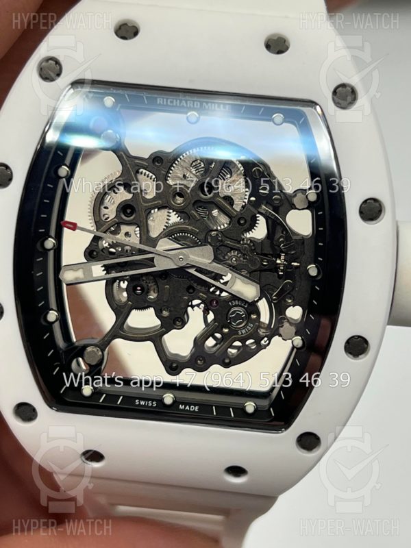Товар Richard Mille RM 055 White Bubba Watson Art 9275 Фото 2 - Richard Mille RM 055 White Bubba Watson Art 9275