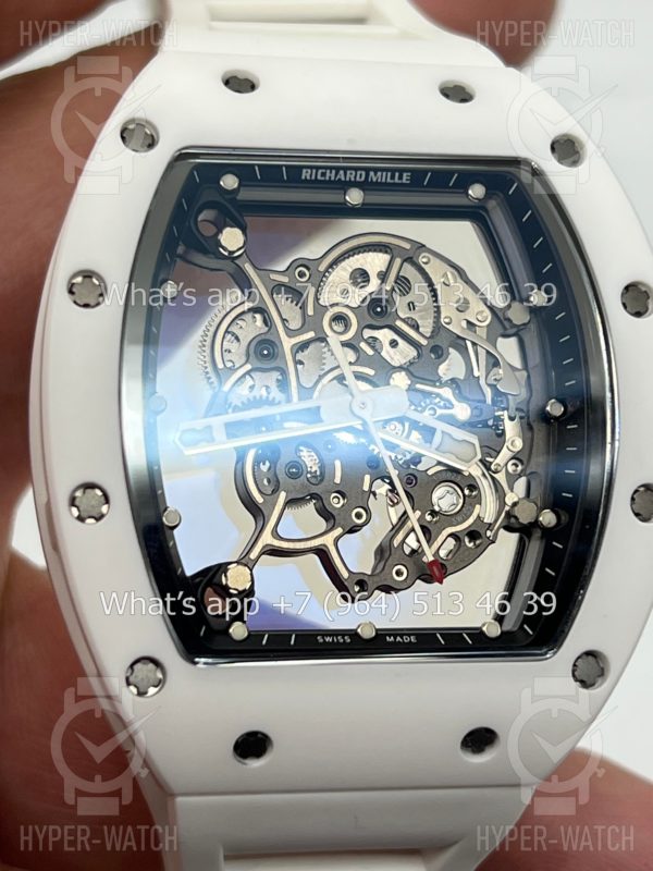 Товар Richard Mille RM 055 White Bubba Watson Art 9275 Фото 12 - Richard Mille RM 055 White Bubba Watson Art 9275