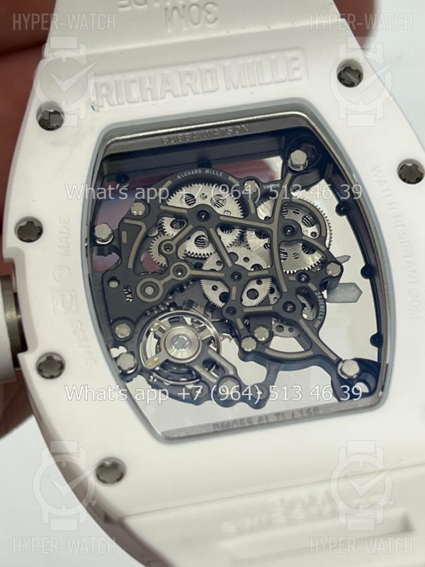 Товар Richard Mille RM 055 White Bubba Watson Art 9275 Фото 19 - Richard Mille RM 055 White Bubba Watson Art 9275