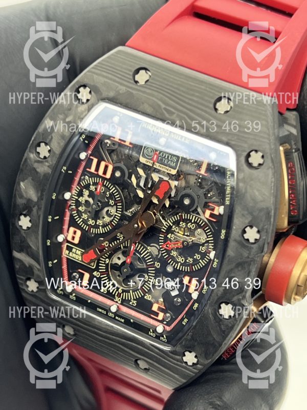 Товар Richard Mille RM 011-FM Black Red Carbon Art 9353 Фото 5 - Richard Mille RM 011-FM Black Red Carbon Art 9353