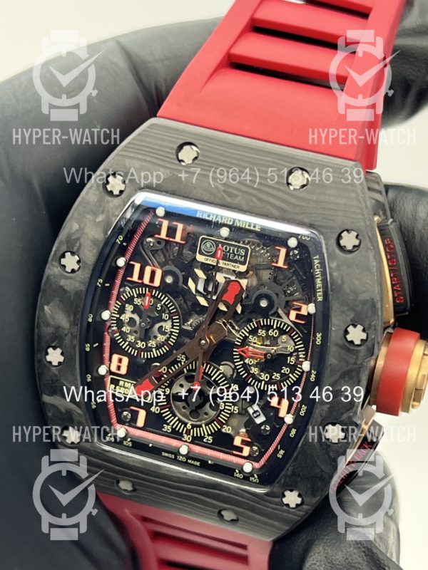 Товар Richard Mille RM 011-FM Black Red Carbon Art 9353 Фото 8 - Richard Mille RM 011-FM Black Red Carbon Art 9353