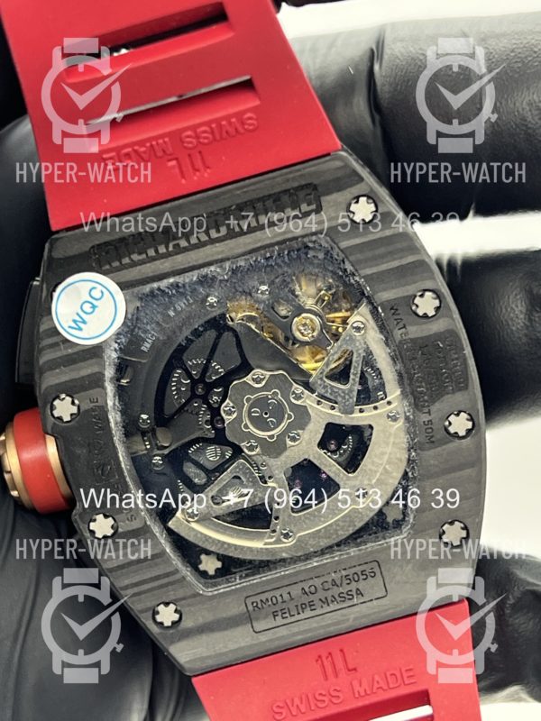 Товар Richard Mille RM 011-FM Black Red Carbon Art 9353 Фото 13 - Richard Mille RM 011-FM Black Red Carbon Art 9353