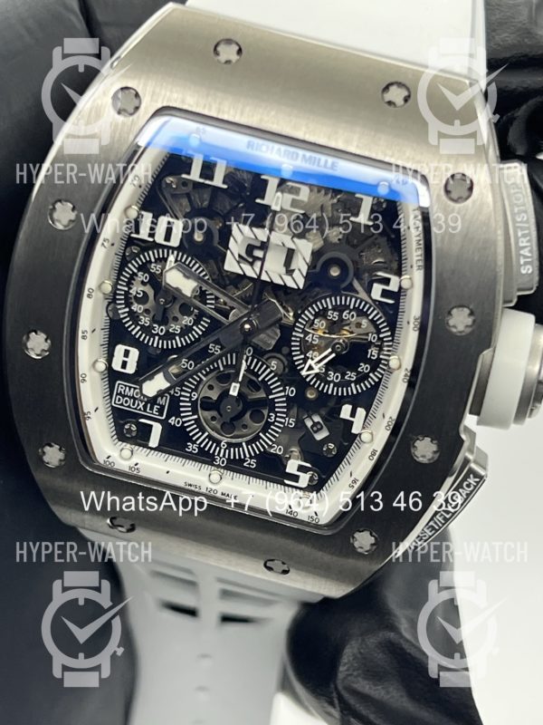 Фото 2 - Richard Mille RM 011-FM Steel White Art 9354