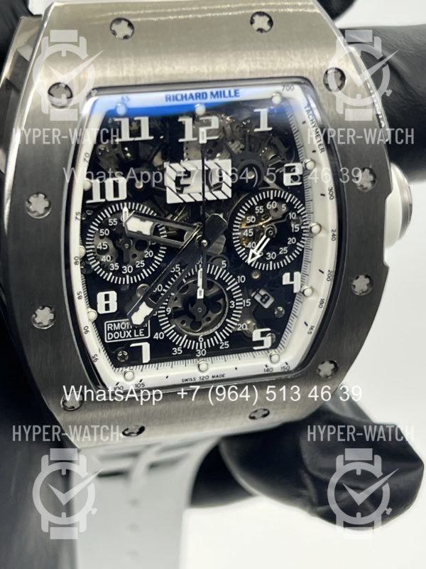 Фото 3 - Richard Mille RM 011-FM Steel White Art 9354