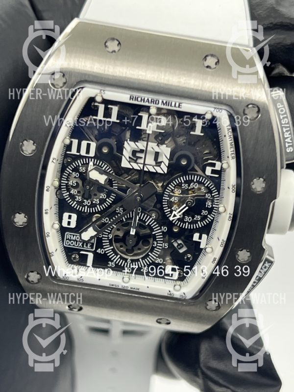 Фото 4 - Richard Mille RM 011-FM Steel White Art 9354