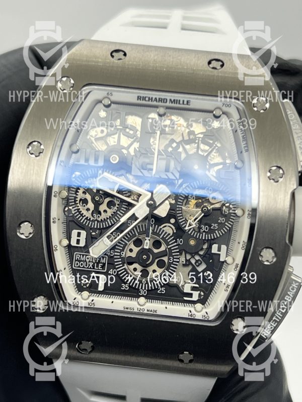 Фото 5 - Richard Mille RM 011-FM Steel White Art 9354