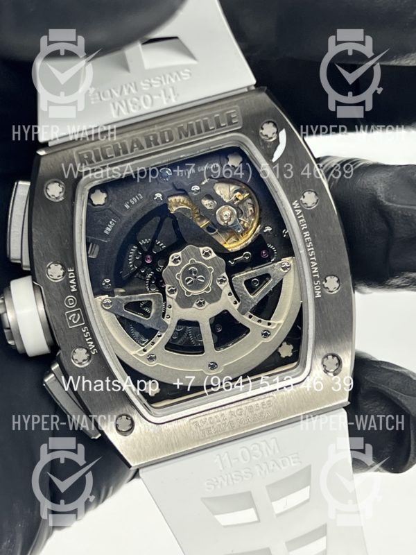 Фото 14 - Richard Mille RM 011-FM Steel White Art 9354