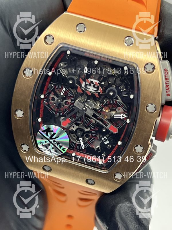Товар Richard Mille RM 011-FM Orange Steel Фото 2 - Richard Mille RM 011-FM Orange Steel