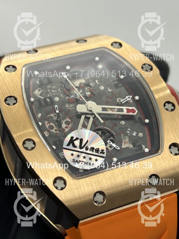 Товар Richard Mille RM 011-FM Orange Steel Фото 6 - Richard Mille RM 011-FM Orange Steel