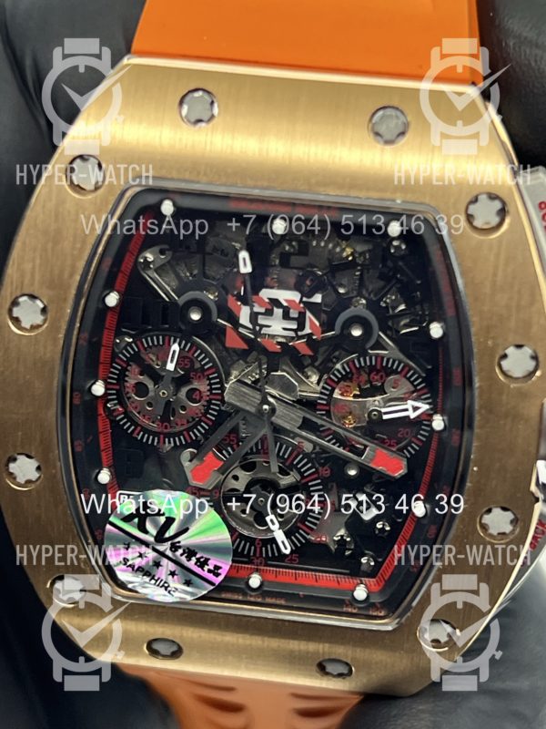 Товар Richard Mille RM 011-FM Orange Steel Фото 9 - Richard Mille RM 011-FM Orange Steel