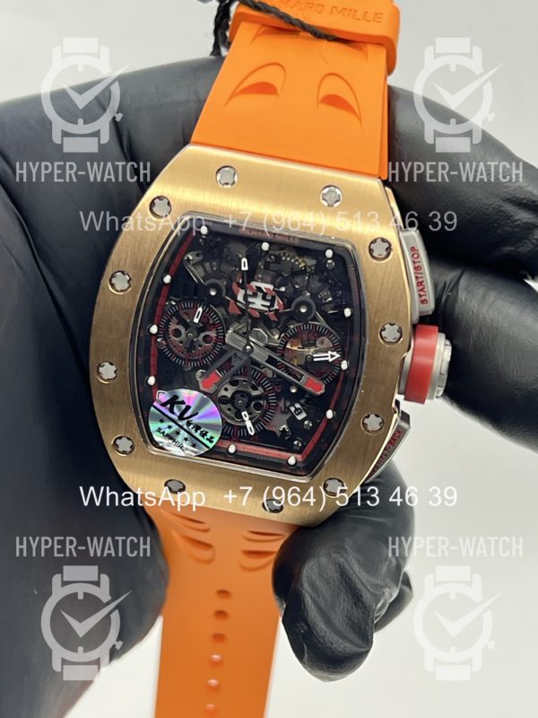 Товар Richard Mille RM 011-FM Orange Steel Фото 11 - Richard Mille RM 011-FM Orange Steel