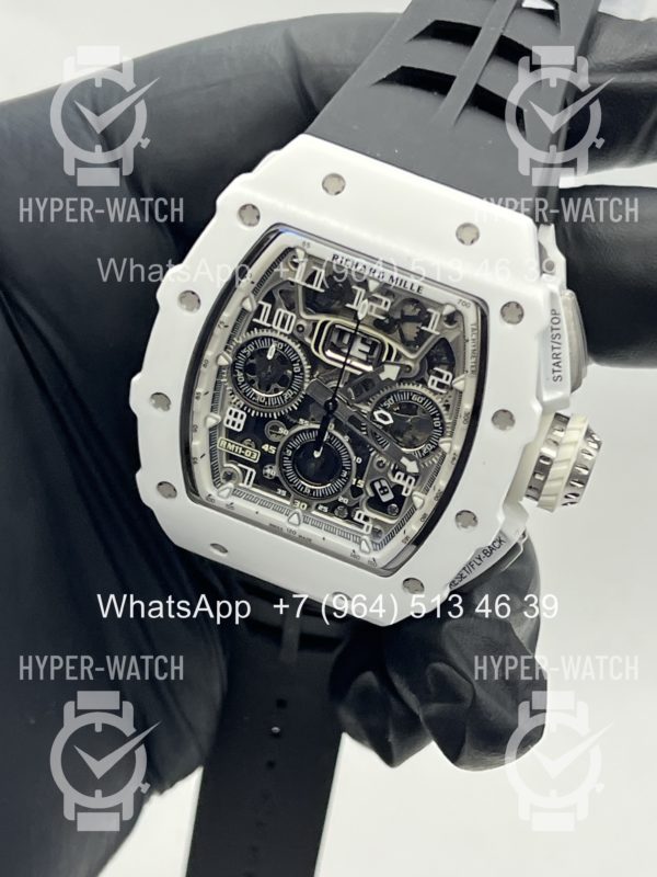 Фото 7 - Richard Mille RM 011-03 White Black Art 9357