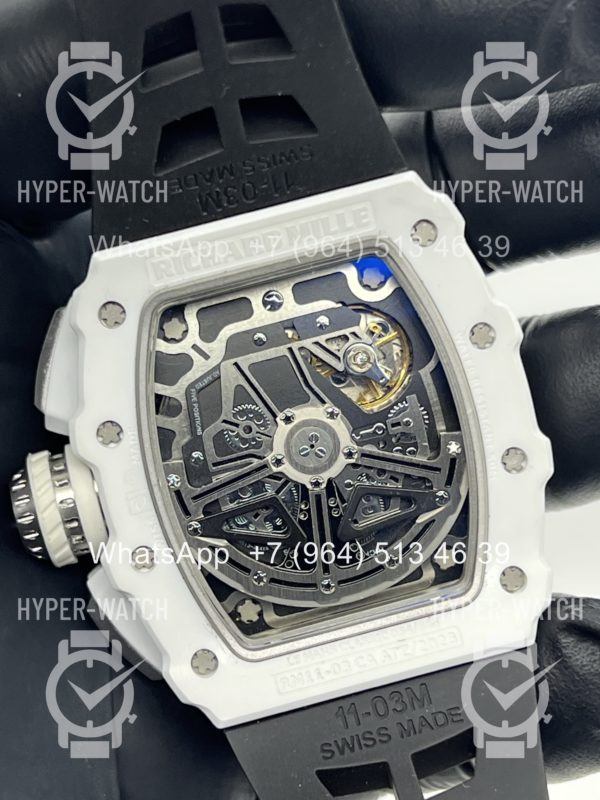 Фото 13 - Richard Mille RM 011-03 White Black Art 9357