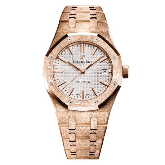 Товар Audemars Piguet Royal Oak 37mm 15454OR.GG.1259OR.01 Frosted Фото 1 - Audemars Piguet Royal Oak 37mm 15454OR.GG.1259OR.01 Frosted