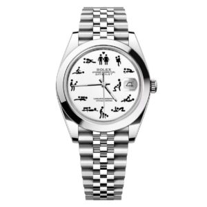Фото 55 - Rolex Datejust 41mm 126300 Erotic Picture Art 9327