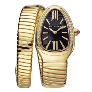 Фото 81 - Bvlgari Serpenti Tubogas 35mm Yellow Black
