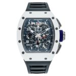 rm011-an-ti-atz-pre-owned-richard-mille-rm011-fm-polo-club-saint-tropez-flyback-chronograph-ceramic-and-titanium-automatic-VMM9901538