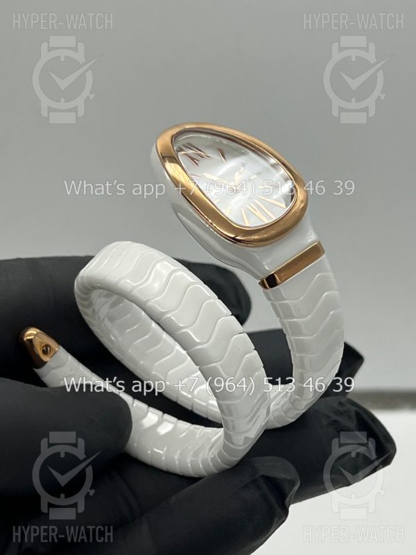 Товар Bvlgari Serpenti Spiga 35mm Ceramic Steel Фото 3 - Bvlgari Serpenti Spiga 35mm Ceramic Steel