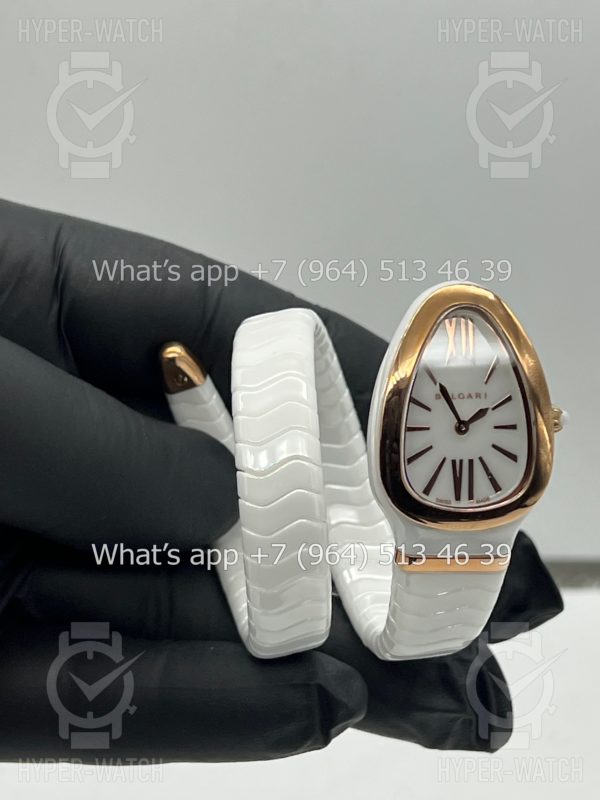 Товар Bvlgari Serpenti Spiga 35mm Ceramic Steel Фото 4 - Bvlgari Serpenti Spiga 35mm Ceramic Steel
