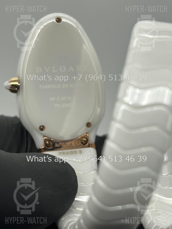 Товар Bvlgari Serpenti Spiga 35mm Ceramic Steel Фото 11 - Bvlgari Serpenti Spiga 35mm Ceramic Steel