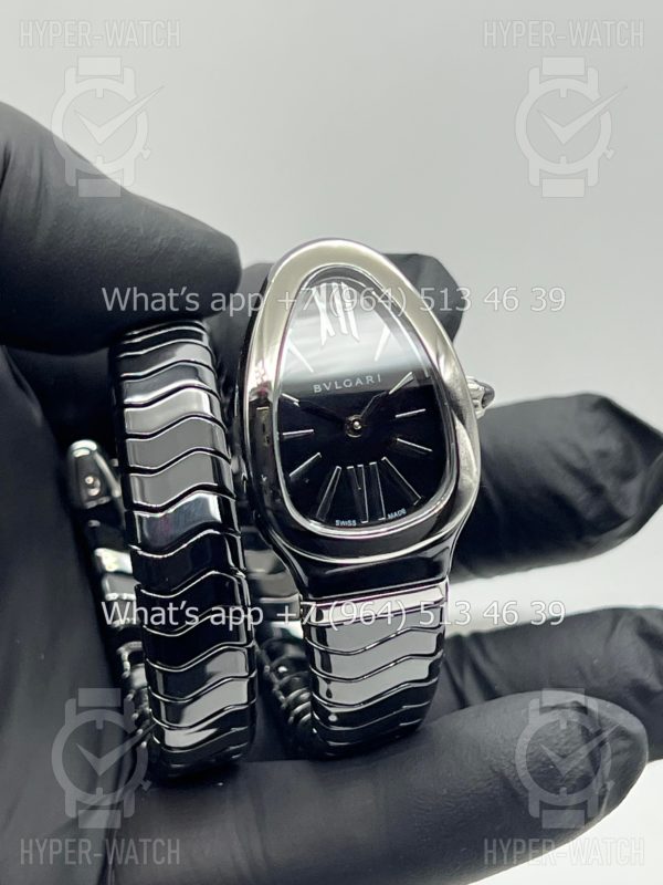 Товар Bvlgari Serpenti Spiga 35mm Ceramic Black Steel Фото 10 - Bvlgari Serpenti Spiga 35mm Ceramic Black Steel