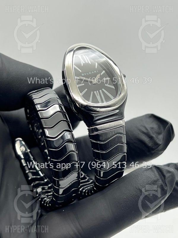 Товар Bvlgari Serpenti Spiga 35mm Ceramic Black Steel Фото 11 - Bvlgari Serpenti Spiga 35mm Ceramic Black Steel