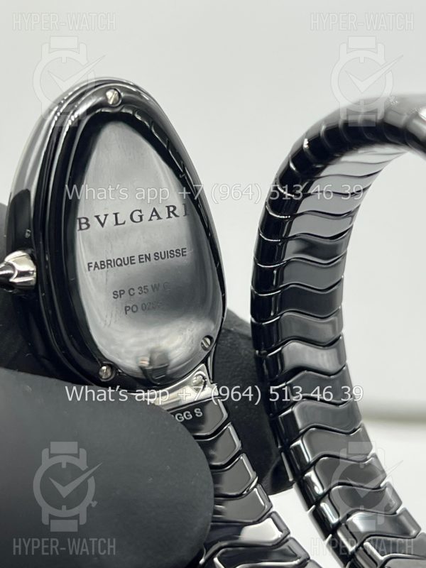 Товар Bvlgari Serpenti Spiga 35mm Ceramic Black Steel Фото 16 - Bvlgari Serpenti Spiga 35mm Ceramic Black Steel
