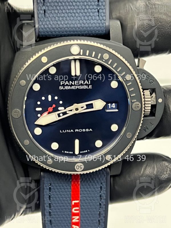 Фото 8 - Officine Panerai Luminor Submersible Luna Rossa PAM01466