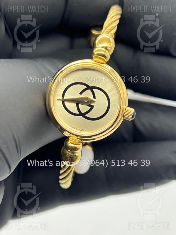 Фото 2 - Gucci Bangle Vintage Watch 20mm Art 9634