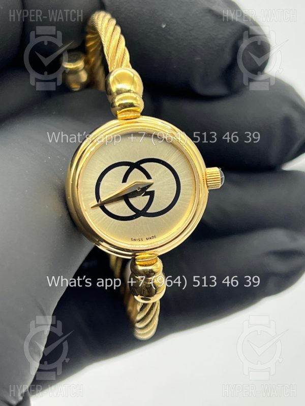 Фото 3 - Gucci Bangle Vintage Watch 20mm Art 9634