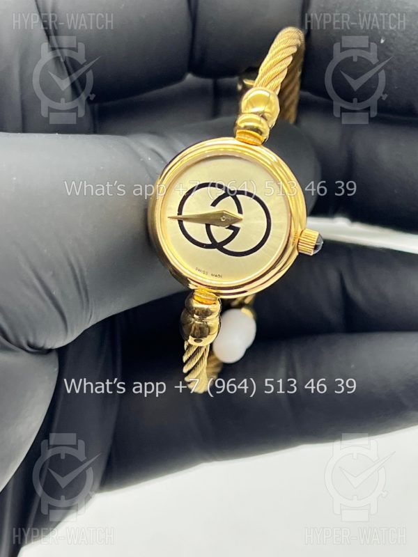 Фото 5 - Gucci Bangle Vintage Watch 20mm Art 9634